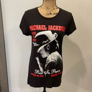 Michael Jackson t-shirt with Rest In Peace